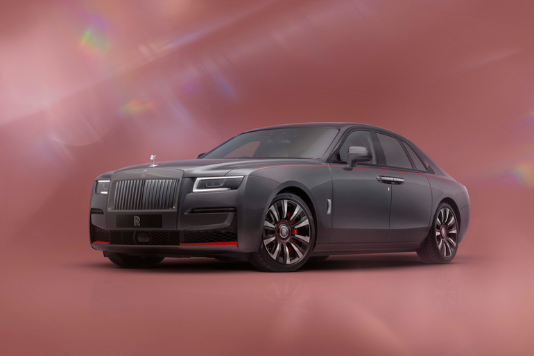 Farb-Akzente im imitierter Rolls-Royce Ghost 