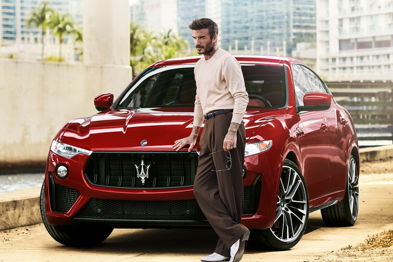 Autoikone mit Sportikone: Beckham ist Maserati-Markenbotschafter