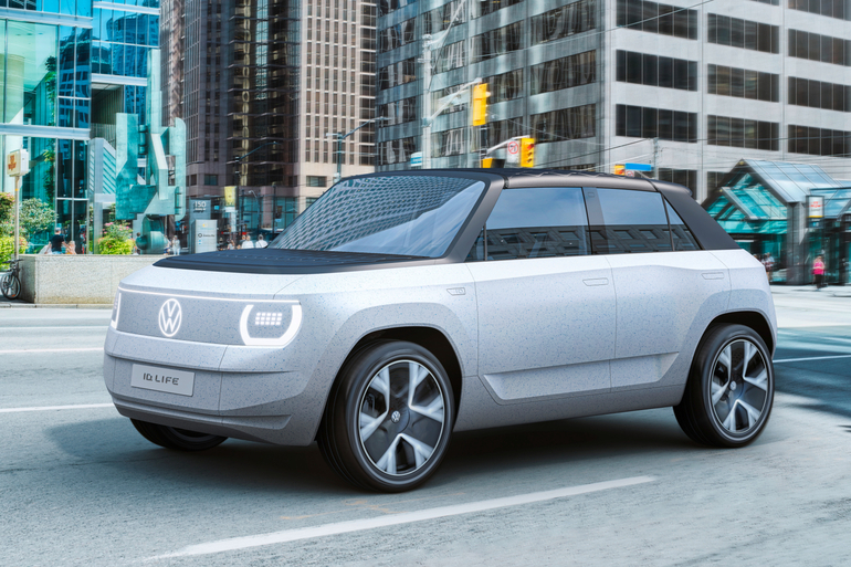 VW zeigt vollelektrische Kleinwagen-Studie