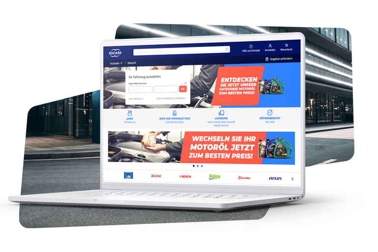Autoteile online: Oscaro startet in Deutschland