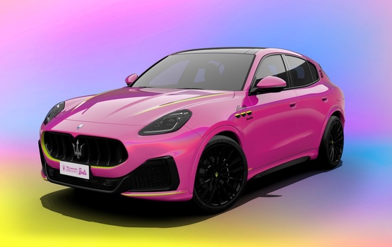 Barbie-Maserati in Pink
