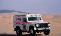 Mercedes-Benz 280 GE siegt 1983 bei der Rallye Paris-Dakar