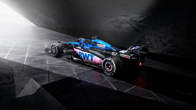 Alpine A523: In Blau und Pink in die F1-Saison 2023