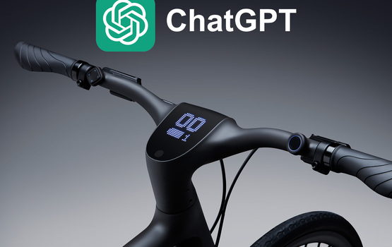 Fahrradcomputer integriert ChatGPT - Routenplan mit KI