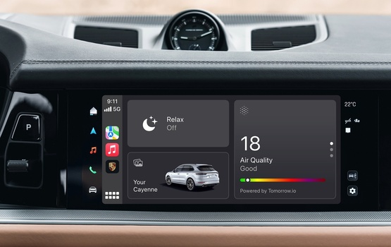 My Porsche App: Wellness und Audio jetzt auch via CarPlay