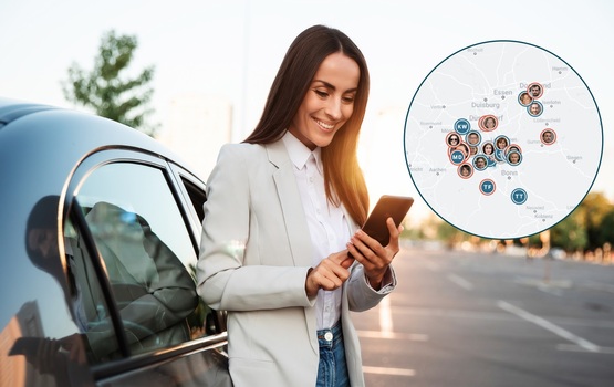 Toyota: PendlerApp von Kinto mit neuen Funktionen