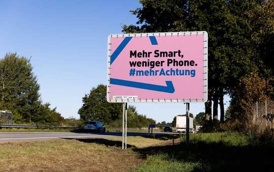 Aktion: Plakatmotive #mehrAchtung auf unseren Straßen