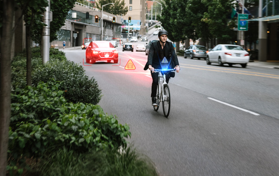 Fahrrad-Gadget RS 1000 - Digitaler Rückspiegel mit Extras