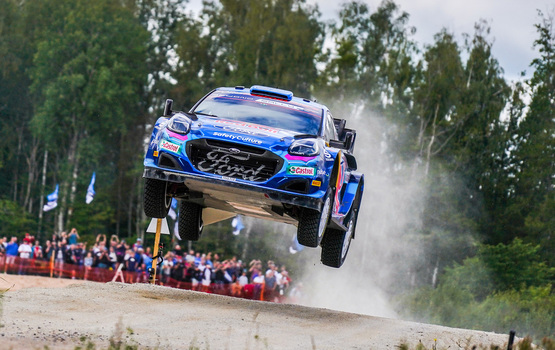 M-Sport Ford beim ''Schotter-Grand-Prix''
