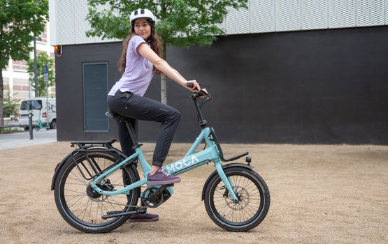 E-Lastenrad Moca - Schlanke Taille, starke Schultern