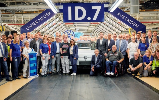 Volkswagen fährt Produktion des ID.7 hoch