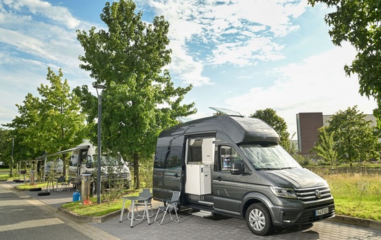 California Camping Area: Erste Nacht mit Morgengabe