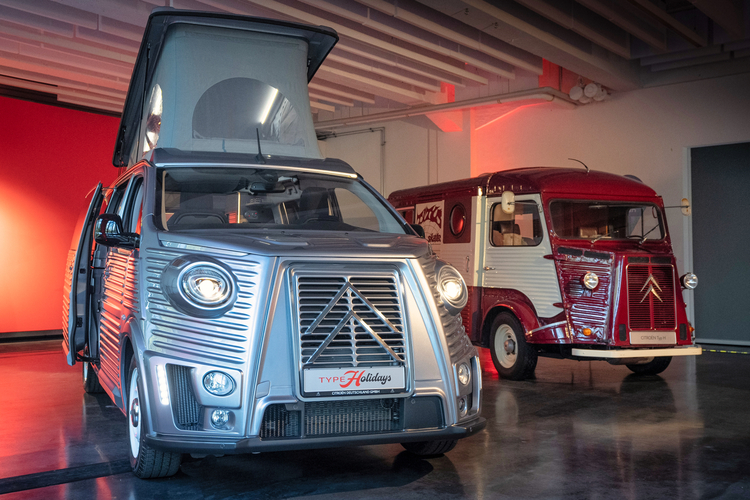 Citroen Type Holiday: Modernes Camping im Retro-Look