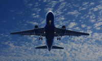 Flugverkehr im leichten Aufwind