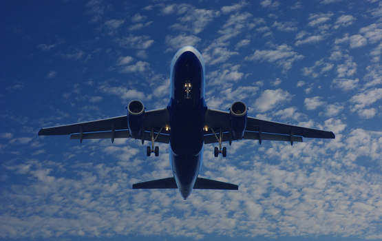 Flugverkehr im leichten Aufwind