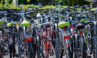 Aktion für sichere Fahrrad-Parkplätze an Bahnhöfen