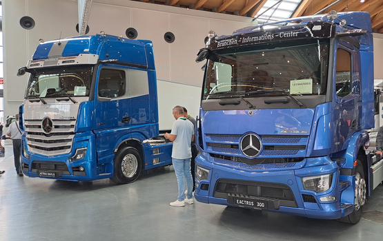 Mercedes-Benz Partner elektrisieren auf der NUFAM