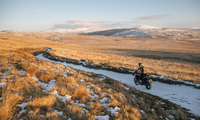 Motorrad in der Winterpause