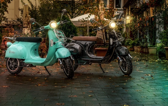 Mit dem Elektro-Roller sicher durch Herbst und Winter