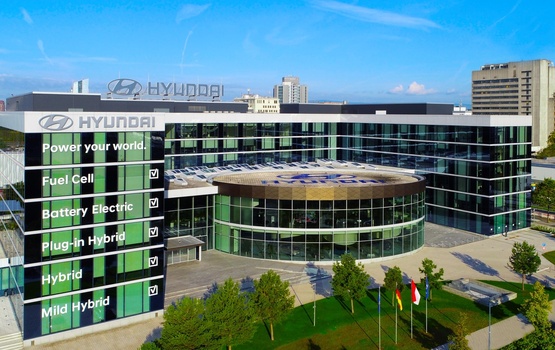 Zehn Jahre Hyundai in Offenbach