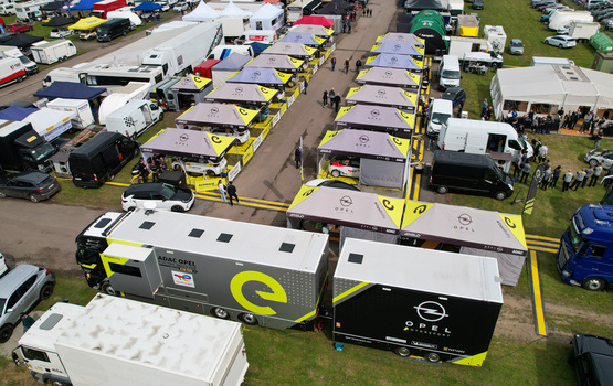 ADAC Opel Electric Rally Cup mit voller Power