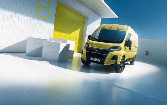Der neue Opel Movano mit Elektroantrieb
