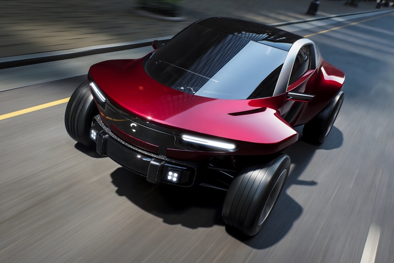 Callum Skye - Elektro-Buggy mit Dach