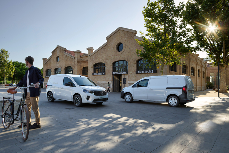 Nissan Townstar L2 mit Benzinmotor am Start