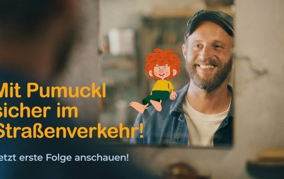 Pumuckl sensibilisiert für Gefahren im Straßenverkehr