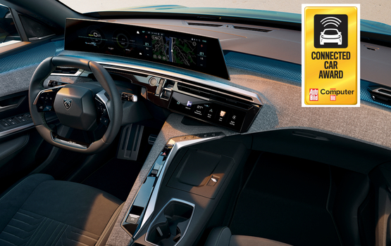 Peugeot-Cockpit gewinnt Preis für bestes Entertainment