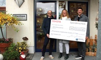 Toyota: 10.000 Euro für Familien krebskranker Kinder