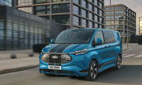 Elektrischer Ford Transit Custom bestellbar