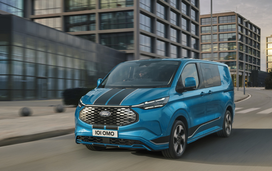 Elektrischer Ford Transit Custom bestellbar