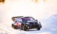 Toyota Gazoo Racing bei der Rallye Schweden