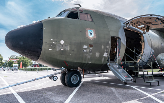 Transall Flugzeug im Technik Museum Speyer