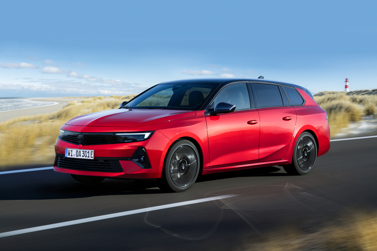 Opel Astra Sports Tourer Electric als Multitalent