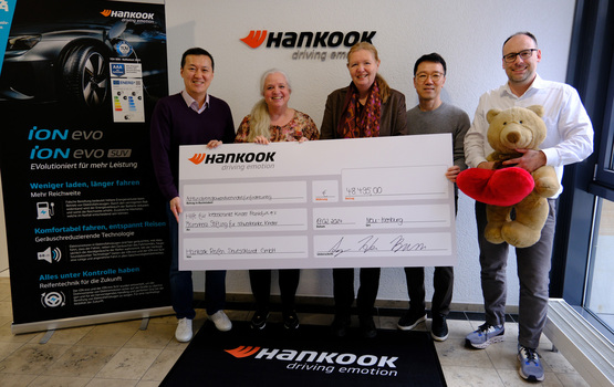 Hankook bleibt seinem sozialen Engagement treu