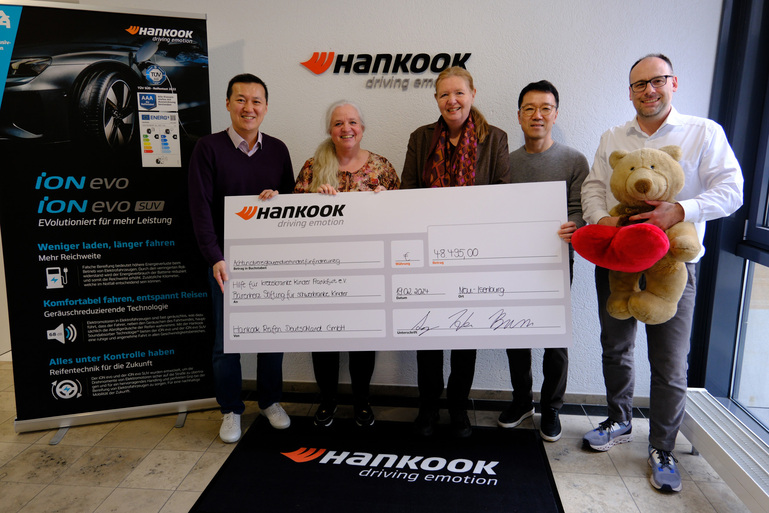 Hankook bleibt seinem sozialen Engagement treu