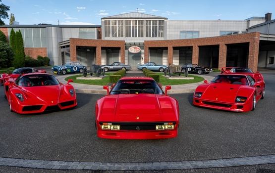 Nationales Automuseum präsentiert Ferrari