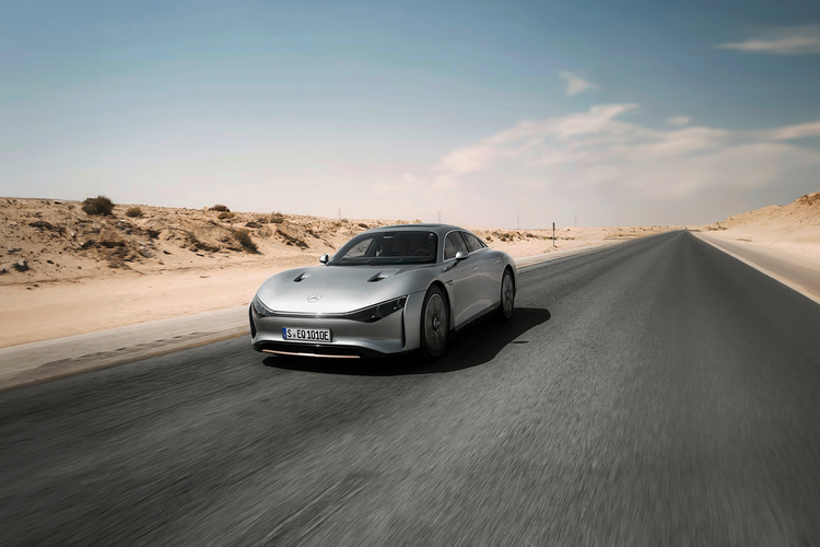 Mercedes Vision EQXX zeigt hohe Energieeffizienz