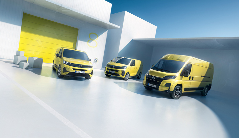 Opel präsentiert neues Nutzfahrzeug-Trio