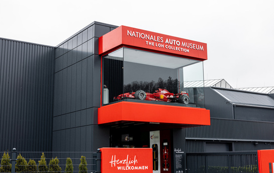 Sonderausstellung ''Ferrari'' im Nationalen Automuseum