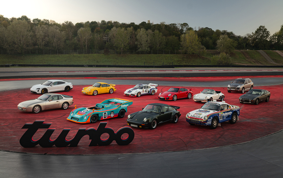 Porsche feiert ''50 Jahre Turbo''