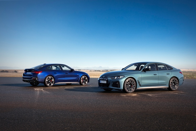 BMW: Update für i4 und 4er Gran Coupe.