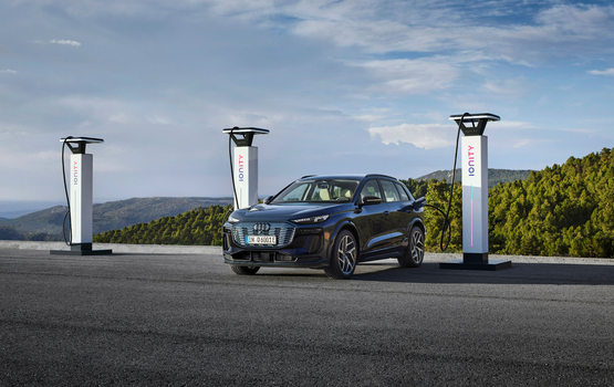 Audi bietet dichtes Netz an Ladepunkten