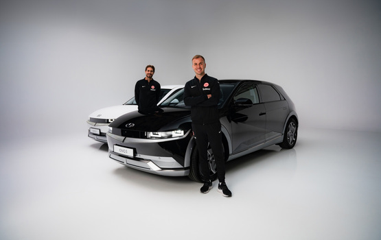 Sondermodell Hyundai Ioniq 5 für Eintracht-Fans