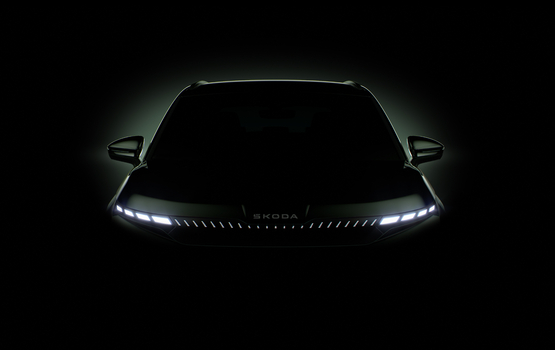 Erste Silhouette vom Skoda Elroq