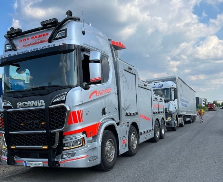 Pannenhilfe für Lkw in Deutschland und Europa
