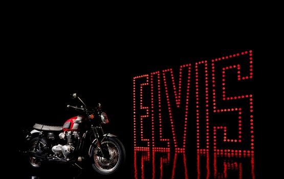 Triumph T 120 Elvis Presley Special Edition: Lang lebe der König