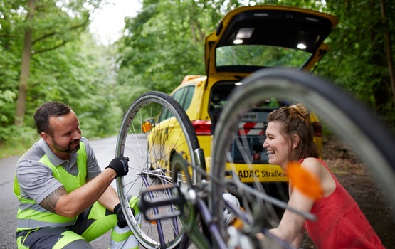 ADAC-Pannenhilfe: Schnelle Hilfe auch für das Fahrrad